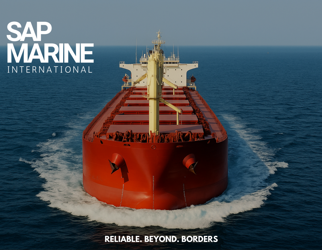 DARYA GOMTI bulk carrier representing SAP Marine's global presence